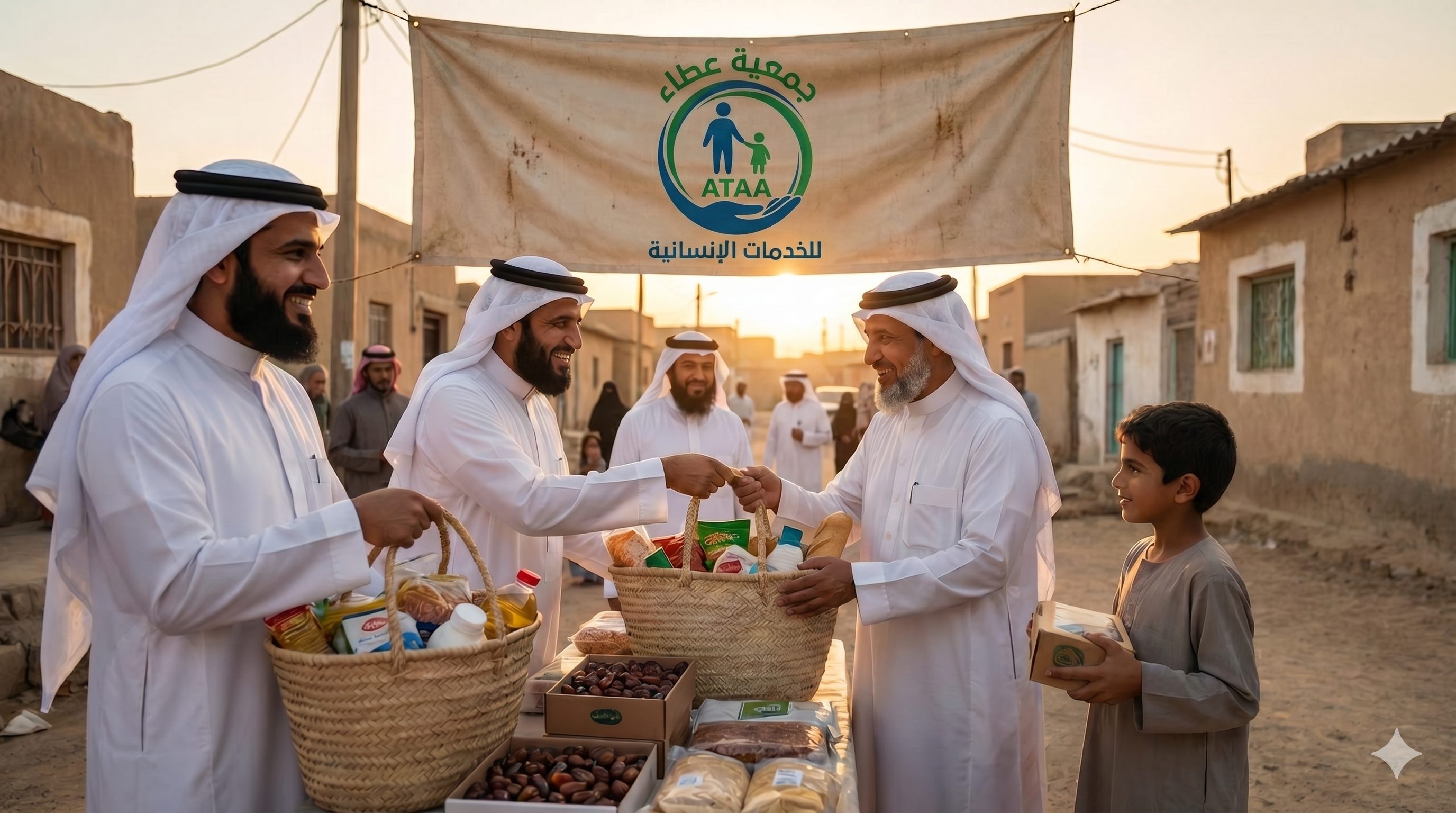 عطاء للخدمات الإنسانية ببدائع مرحب